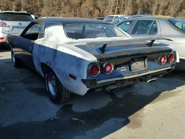 1973 plymouth barracuda rally pack 86102 miles black coupe 318 v8 automatic