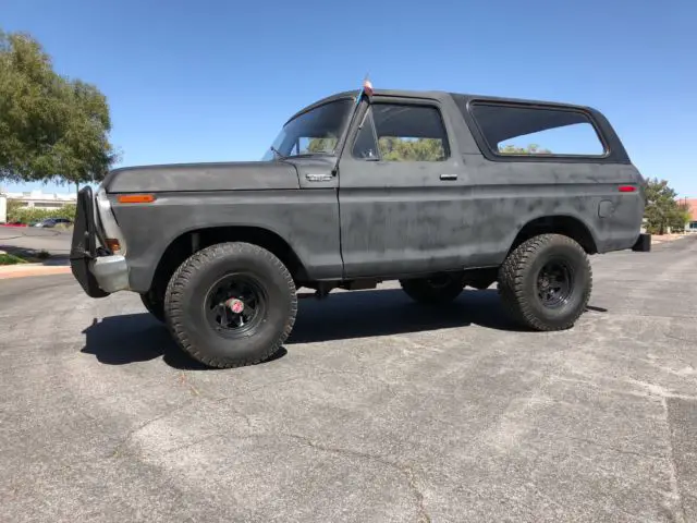 1979 ford bronco 4x4 vintage classic rare off roading suv