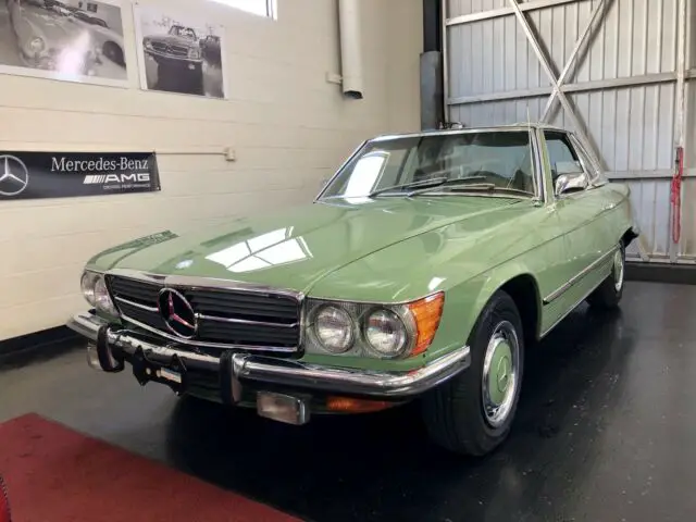 1973 mercedes-benz 450sl rare color celebrity owner in like new condition