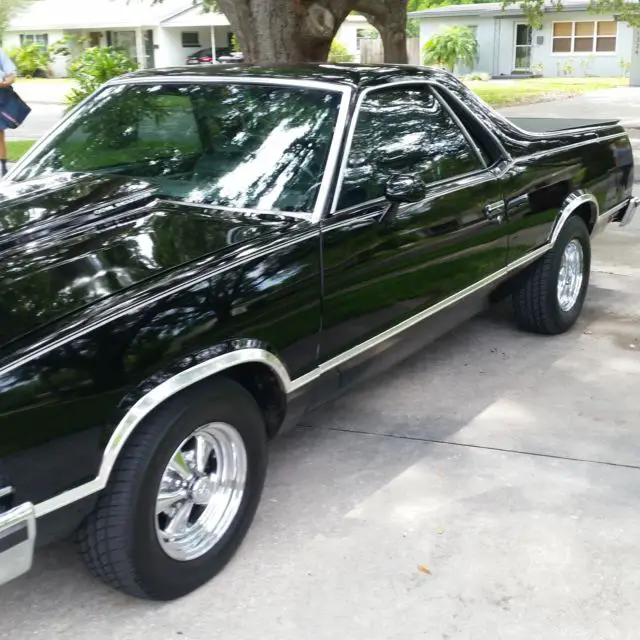 1978 black chevy el camino for sale $12,000