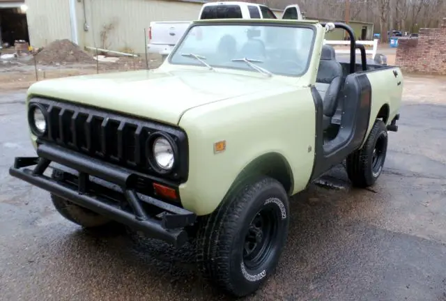 1974 scout ii 345 v8 auto trans corbuea seats roll bar cage tube bumpers