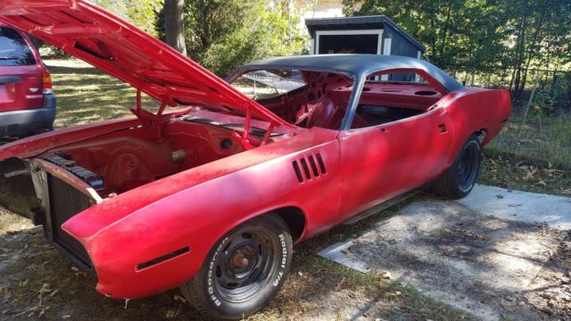 1970 cuda with clear nj title
