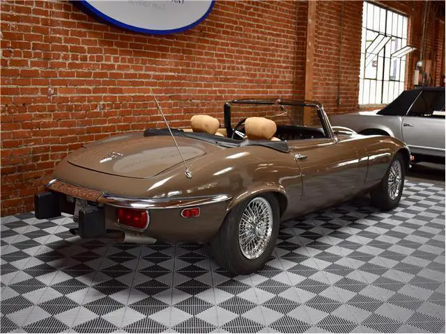 1974 jaguar xke, sable brown with 34913 miles available now!