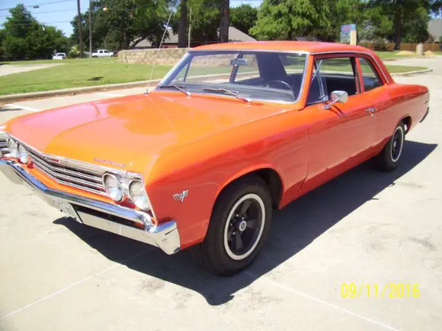 1967 chevelle 300 deluxe 2 door post antique resto mod street rod rat rod