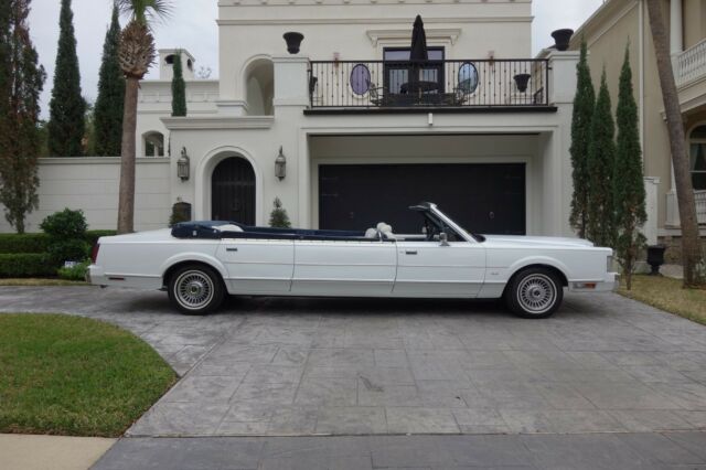 1987 limousine convertible, leather, power everything, 5.0 v8 engine, automatic