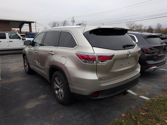 2015 toyota highlander xle