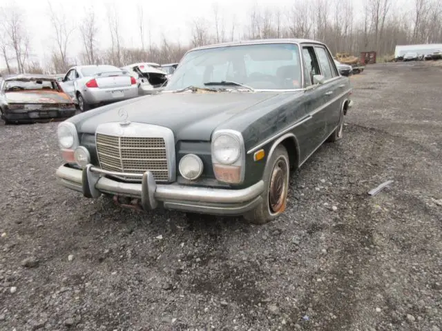 1973 mercedes-benz 200 series barn find no reserve