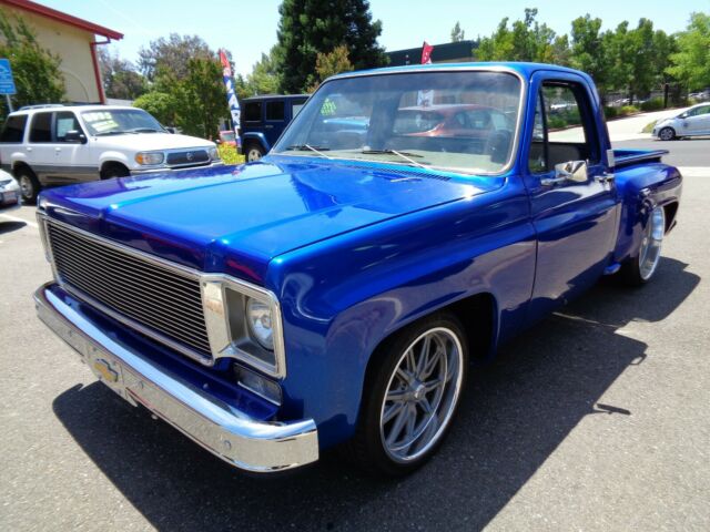 1973 chevrolet ck1500 stepside - restored california truck - big block 454