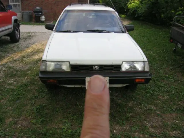 subaru gl wagon