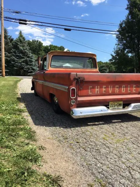 street machinery built big back window,bagged, patina, c-10 c10