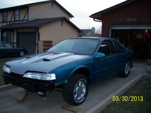 1993 ford thunderbird l/x 5.0 restored to a super coupe version/ super clean