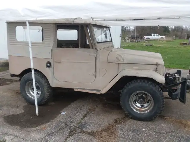 1959 fj-25 toyota land cruiser: runs & drives just fine!