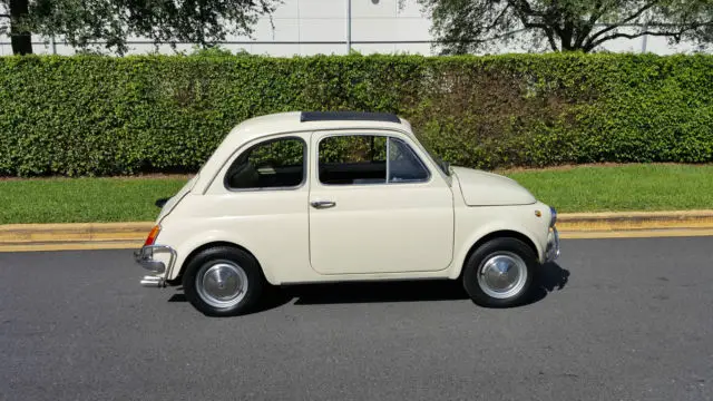 1970 fiat 500l - original collector quality car - imported from italy