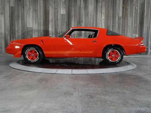 1980 chevrolet camaro z28 restored ac orange red 8 cyl automatic