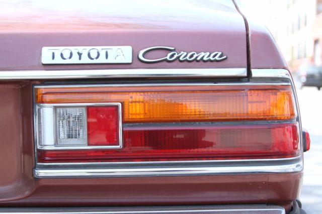 1980 toyota corona: luxury edition in amazing condition
