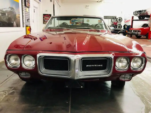 1969 pontiac firebird, matador red with 0 miles available now!