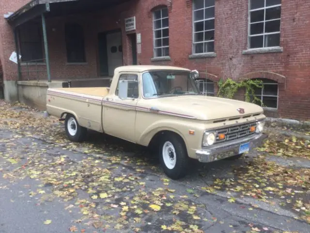 1964 ford f-250 camper special custom cab survivor patina barn find