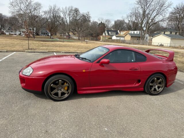 1994 toyota supra coupe red rhd manual liftback hatchback 2d