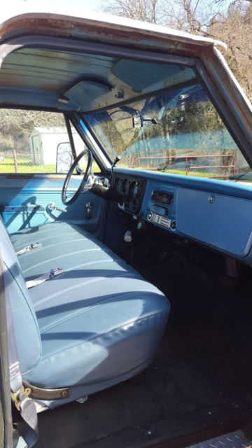 1972 chevy original k10 4x4 longbed 350 engine daily driver new tires clean int