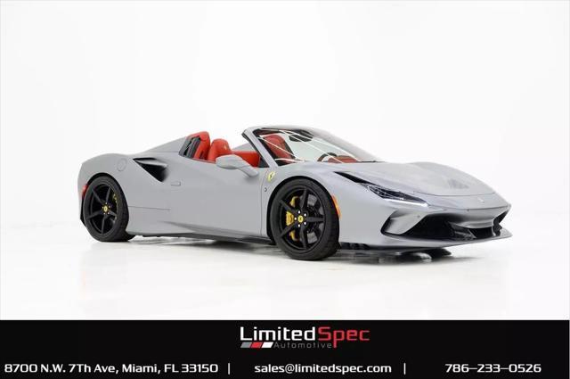 2021 ferrari f8 spider spider convertible 2d