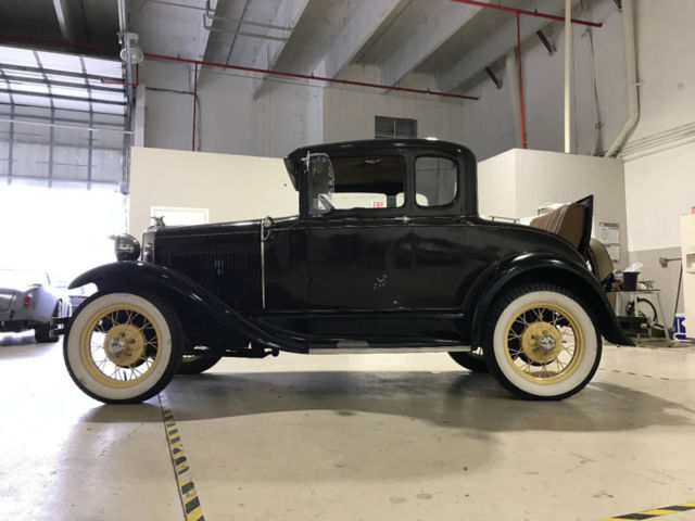 brown ford model a with rumble seat with 2,769 miles available now!