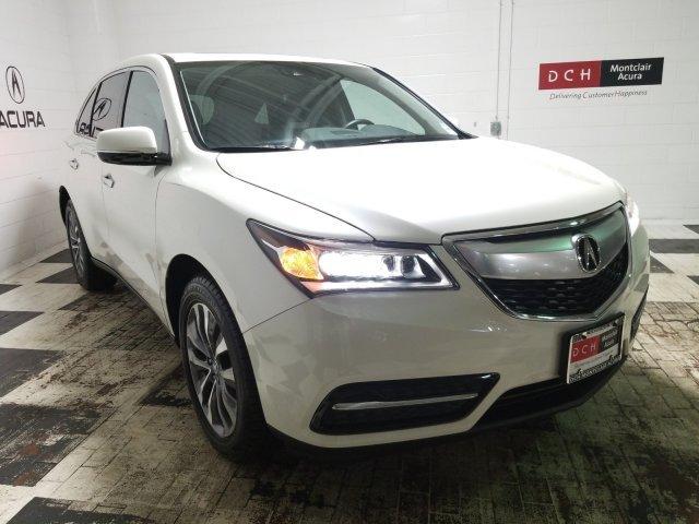 certified 2016 acura mdx sh-awd w/ technology package verona, nj 07044 for sale in verona, new jersey