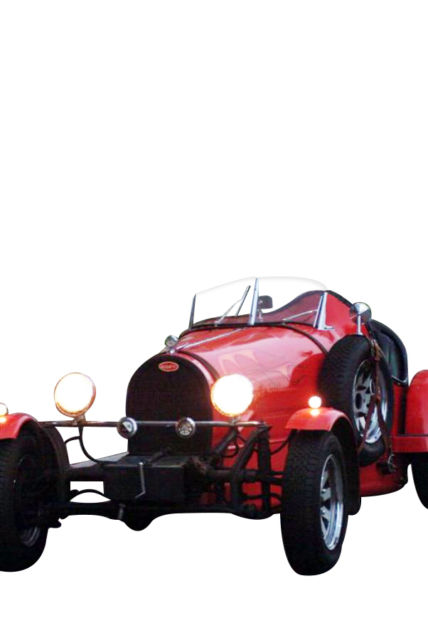 bugatti vintage type 35 reproduction, ca plated and registered
