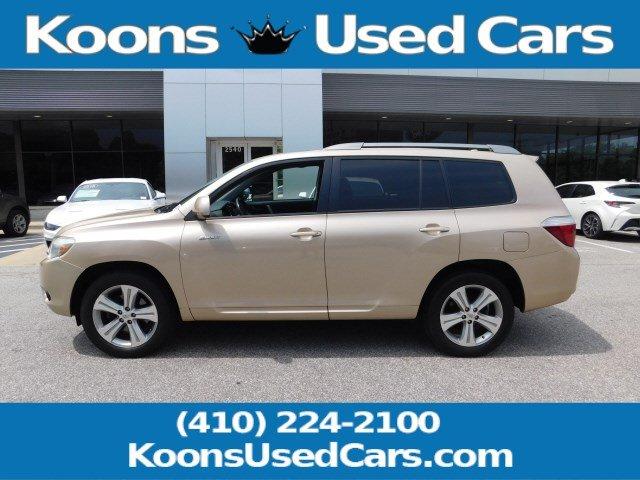 used 2010 toyota highlander sport annapolis, md 21401 for sale in annapolis, maryland