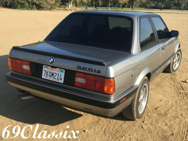 1989 bmw e30 325is lots photos videos no reserve! 5 speed manual lachssilber