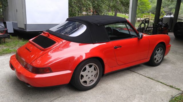 1990 porsche 911 c2 cabriolet, 62,500 original miles, stunning, no reserve!