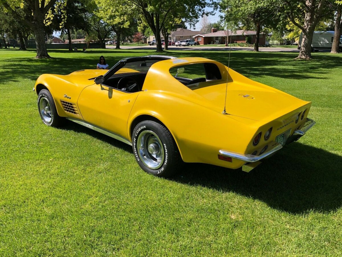 no reserve 454 big block, 4 speed manual car, currently with small block 350