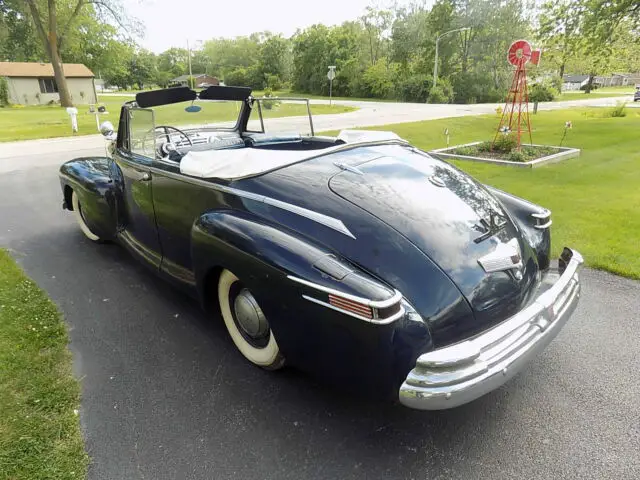 1947 lincoln zephyr convertible....extremely rare !!....only around 200 produced