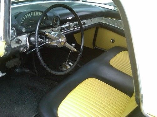 1955 ford thurderbird 50000 miles yellow