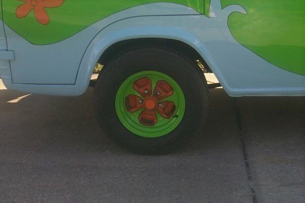 scooby doo mystery machine one-of-a-kind custom replica