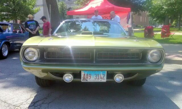 1970 plymouth 'cuda 340 / rotisserie resto. numbers matching engine / trans