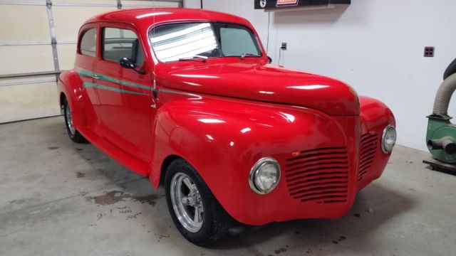 like new meticulously maintained '41 plymouth streetrod
