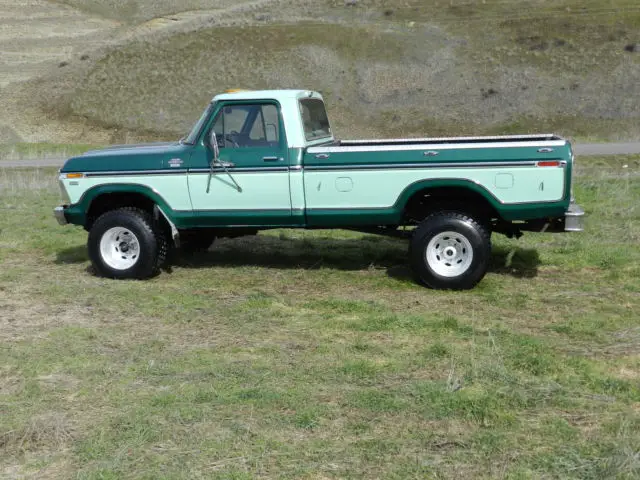 1977 ford f250 4x4 original paint and body air/tilt best on ebay 4 the money!!