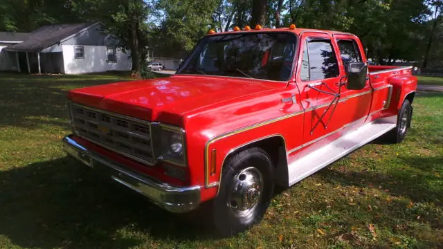 1977 chevrolet 3500 1 ton 4 door dually