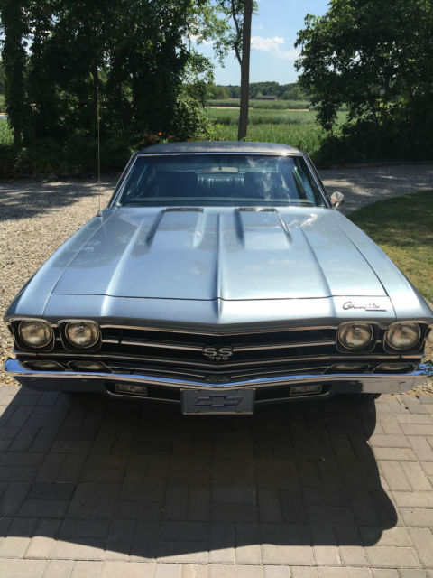 1969 chevelle ss 2 door coupe numbers matching 396 4 speed console 383s