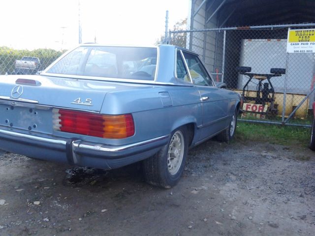 1972 mercedes 350sl barn find