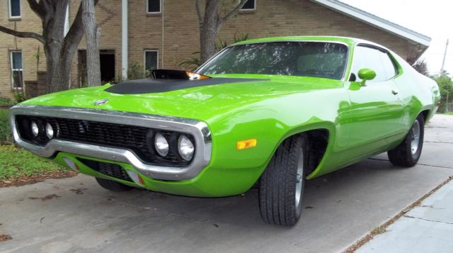 1972 plymouth b body 340 road runner tribute cold ac. satellite sebring 71 gtx