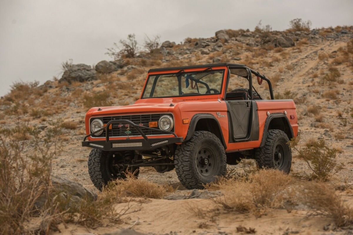 1971 ford bronco fully restored with a stroked 347 (dyno at just under 400 hp)