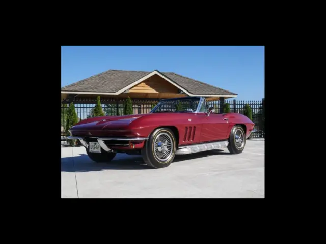 1965 chevrolet corvette 1965 #'s matching frame off restored 350hp convert 13971