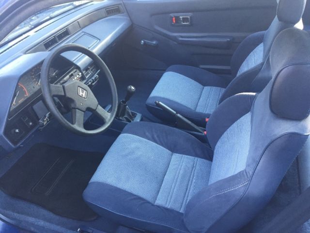 1986 honda crx hf...all stock...8,000 original miles...a rare gem!