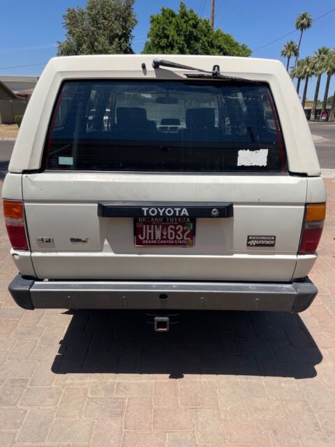 1987 toyota 4runner suv white 4wd automatic sr5