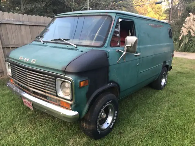 1977 chevrolet/gmc shorty van factory v8 auto no rust no reserve