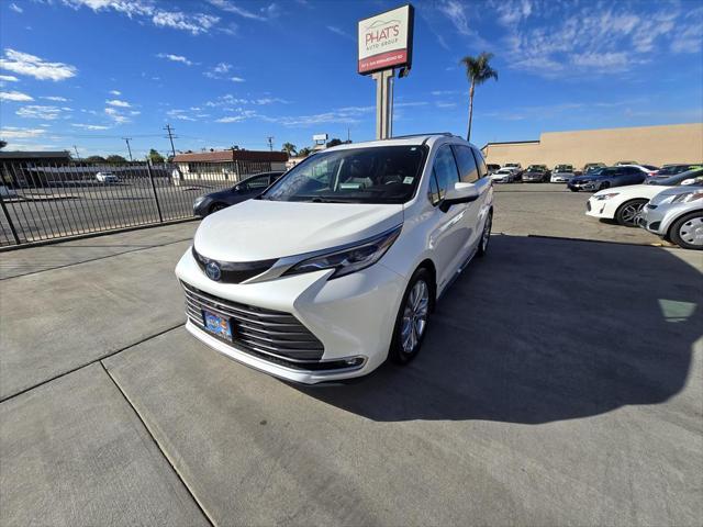 2021 toyota sienna platinum 7 passenger
