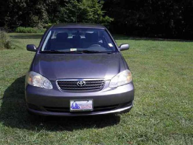 2005 toyota corolla le in gloucester, va