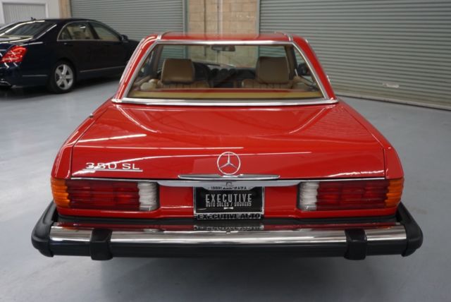 1984 mercedes-benz 380sl low miles, pristine condition, fully restored