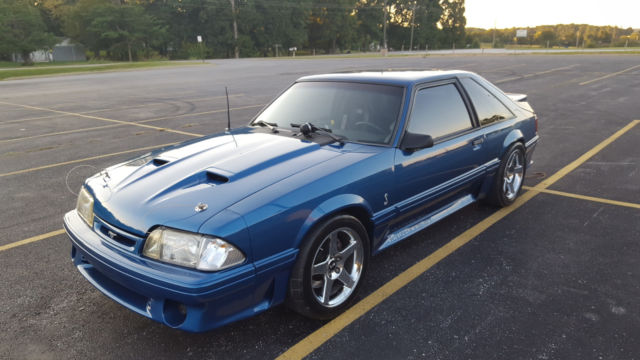 1992 ford mustang gt, fox body, 347 supercharged, t56 6 speed, no reserve